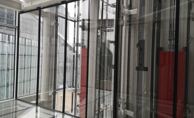 Verre ascenseur